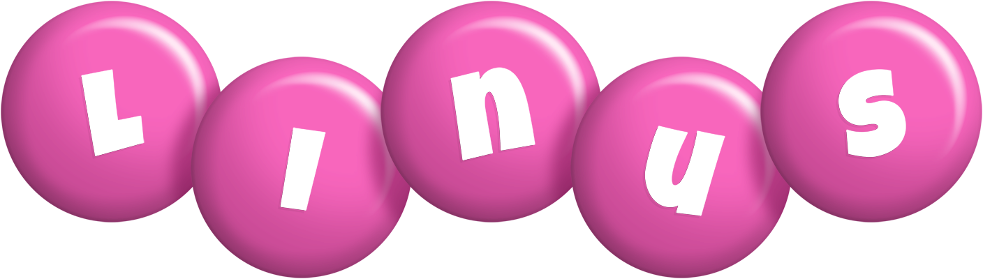 Linus candy-pink logo