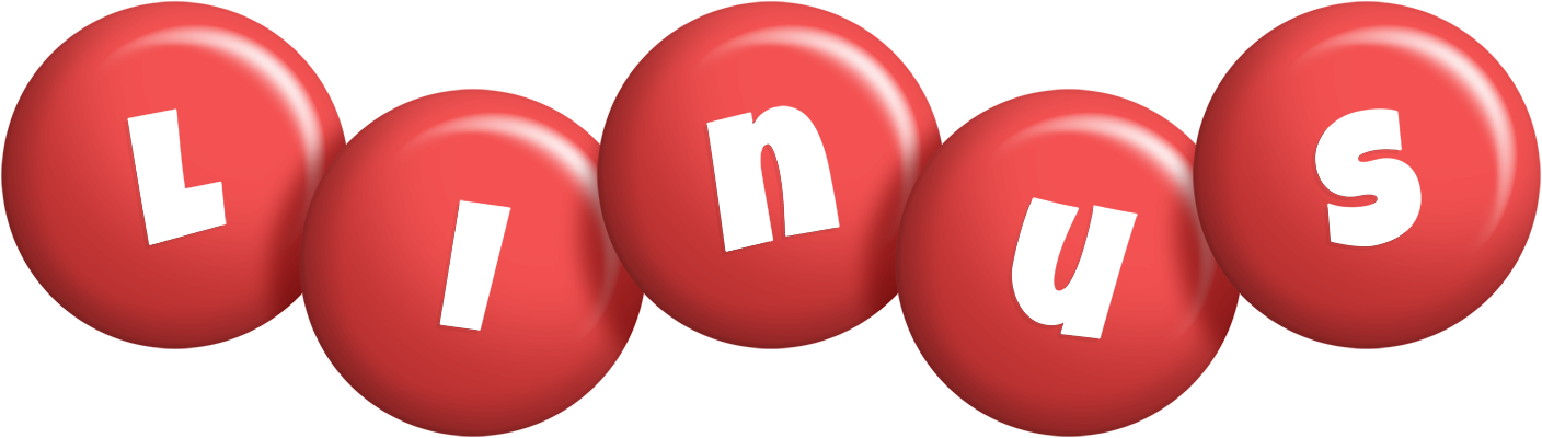 Linus candy-red logo