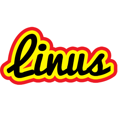 Linus flaming logo