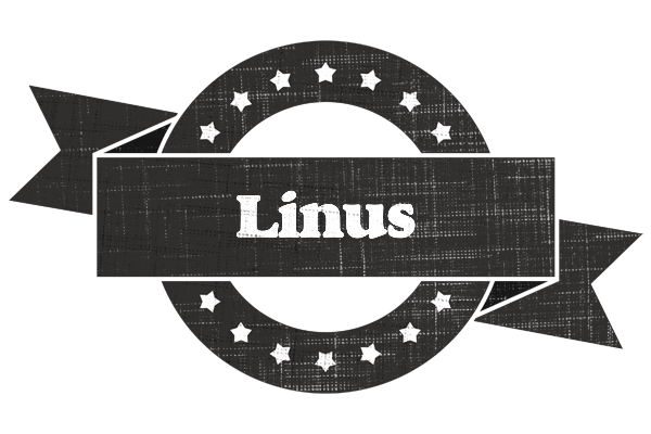 Linus grunge logo