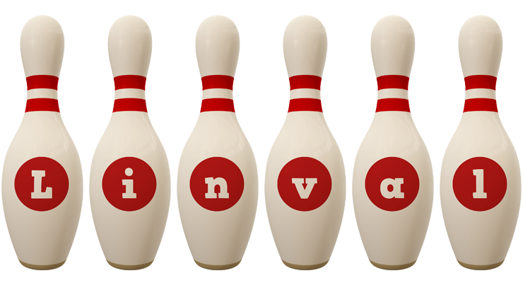 Linval bowling-pin logo