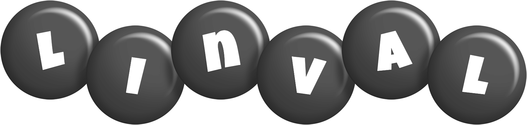 Linval candy-black logo
