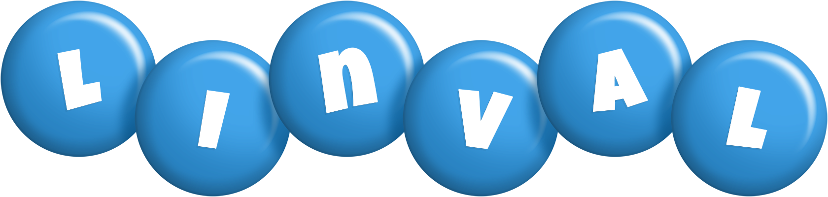 Linval candy-blue logo