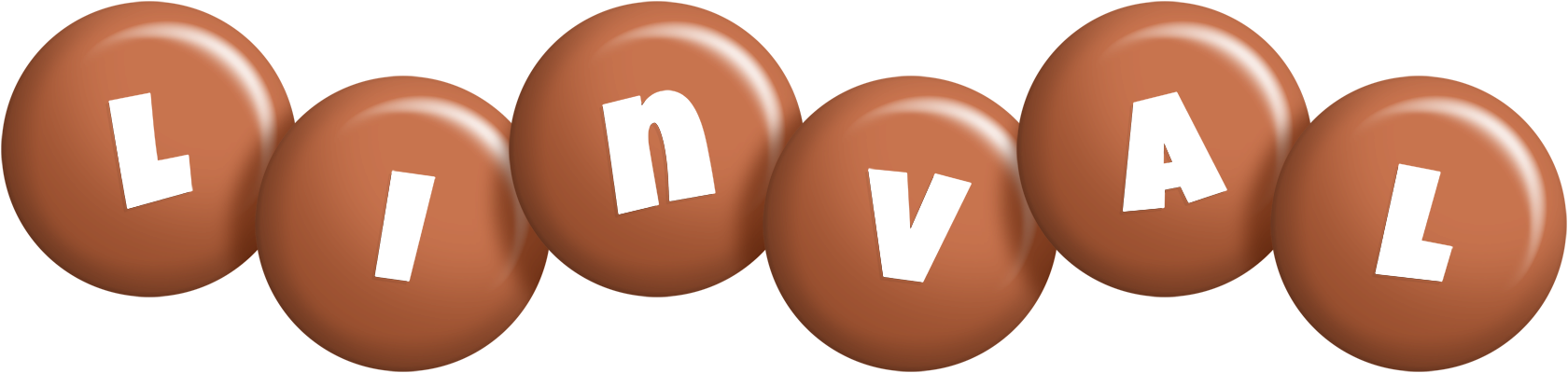 Linval candy-brown logo