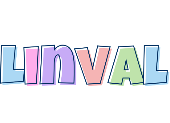 Linval pastel logo