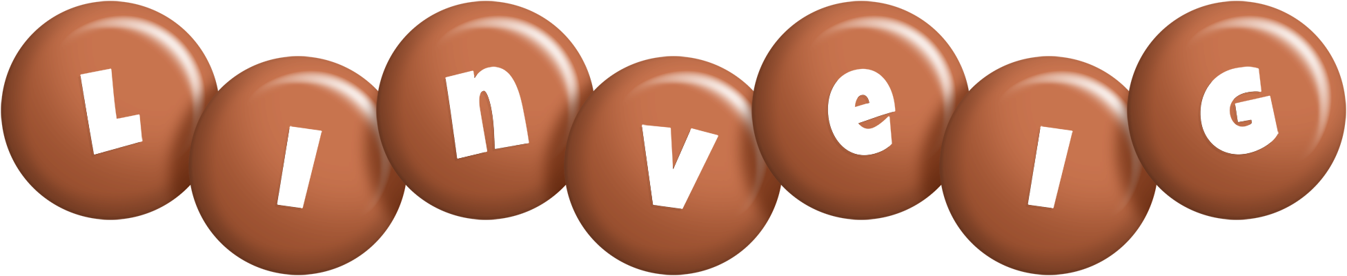 Linveig candy-brown logo