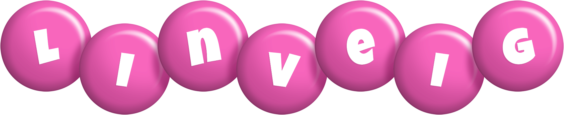 Linveig candy-pink logo