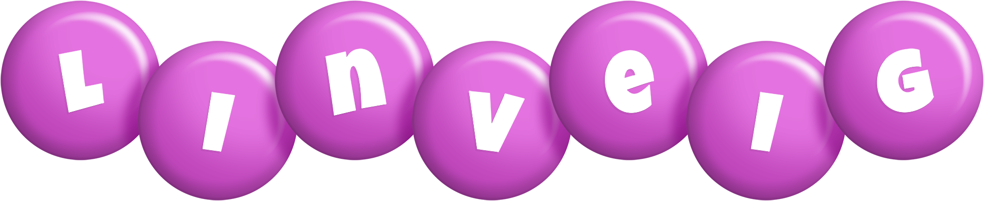 Linveig candy-purple logo