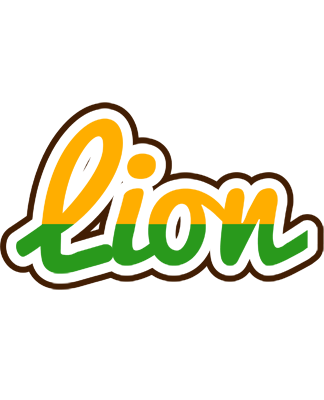 Lion banana logo