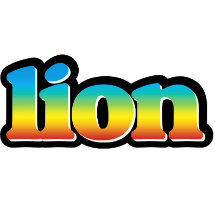 Lion color logo