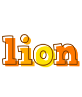 Lion desert logo