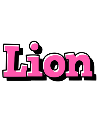 Lion girlish logo