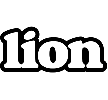 Lion panda logo