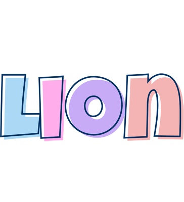 Lion pastel logo