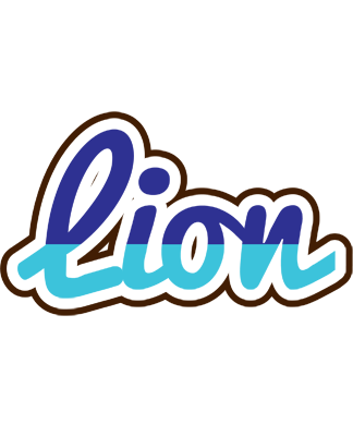 Lion raining logo