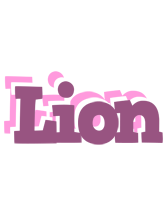 Lion relaxing logo