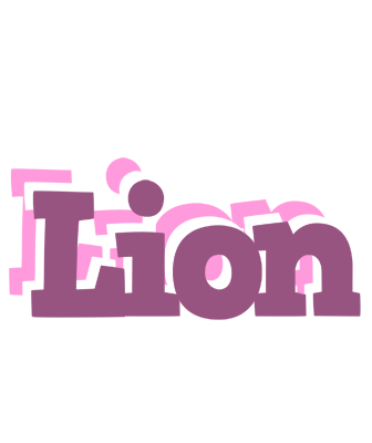Lion relaxing logo