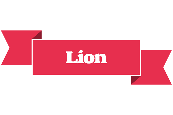 Lion sale logo