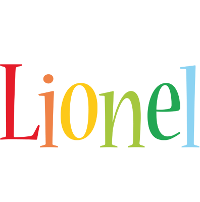 Lionel birthday logo