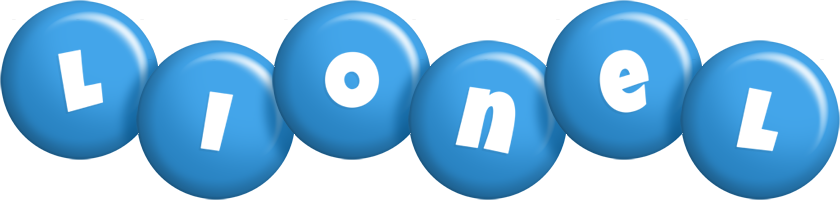 Lionel candy-blue logo