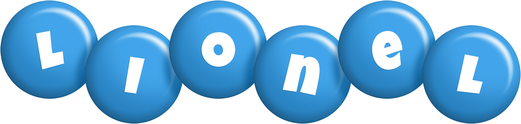 Lionel candy-blue logo