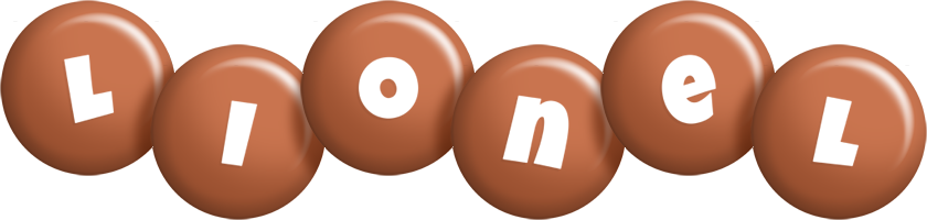 Lionel candy-brown logo