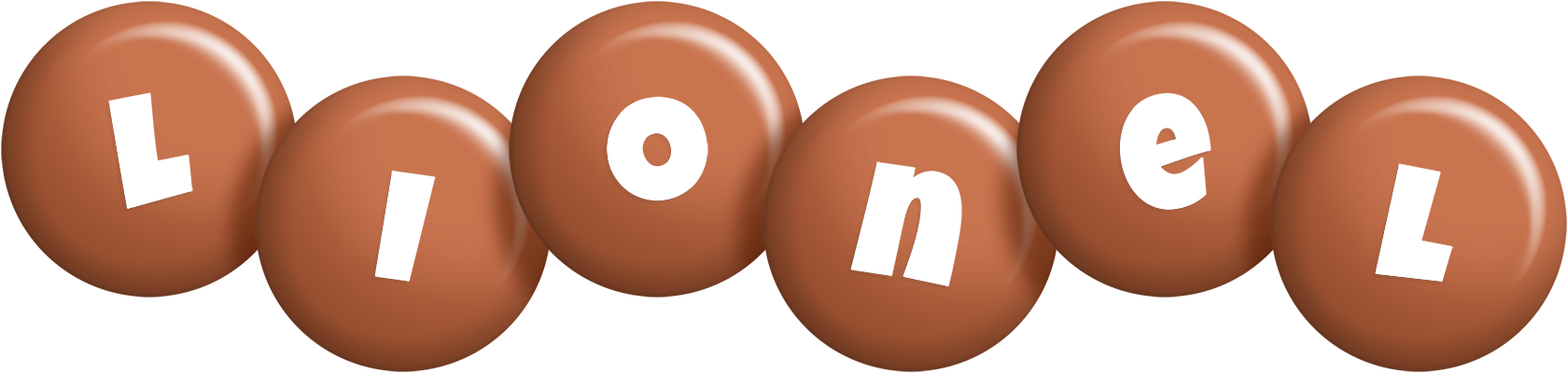 Lionel candy-brown logo