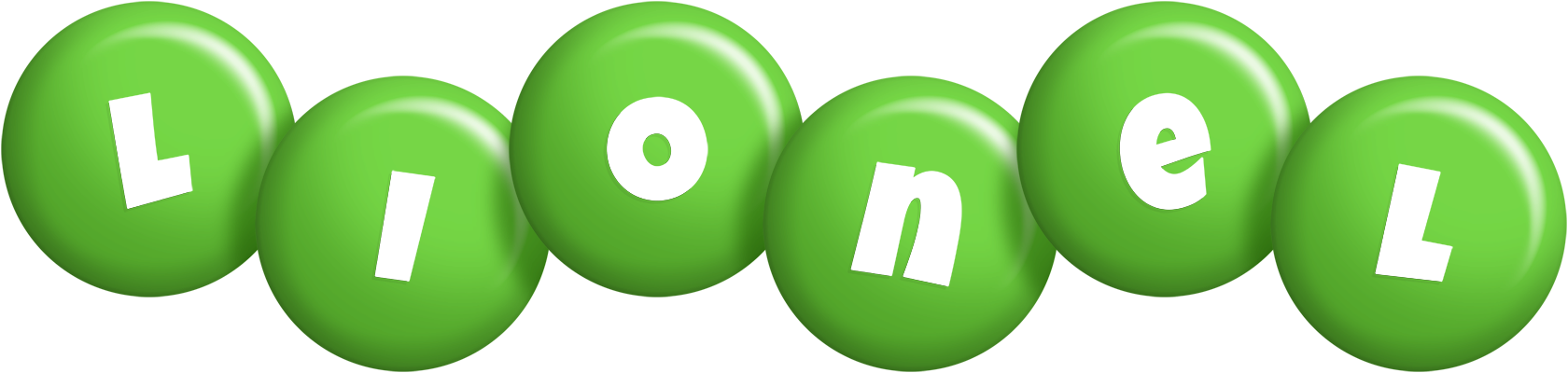 Lionel candy-green logo