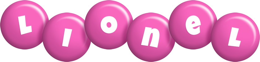 Lionel candy-pink logo