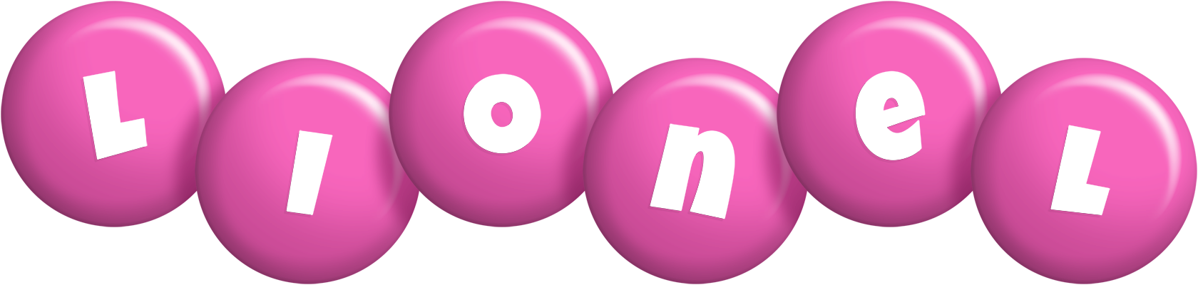 Lionel candy-pink logo