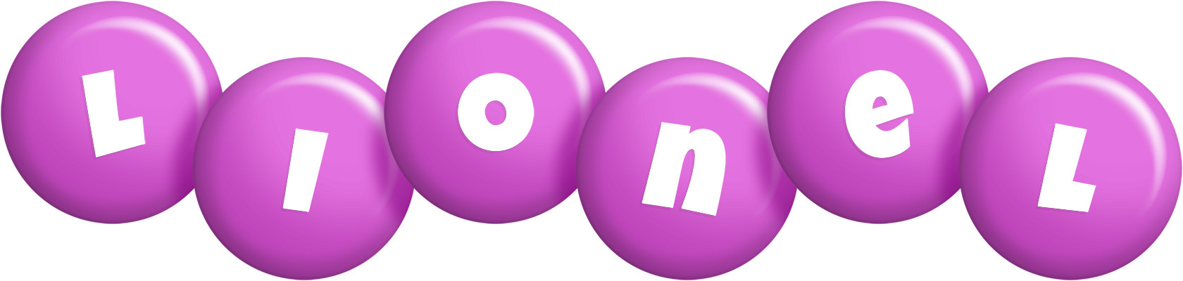 Lionel candy-purple logo