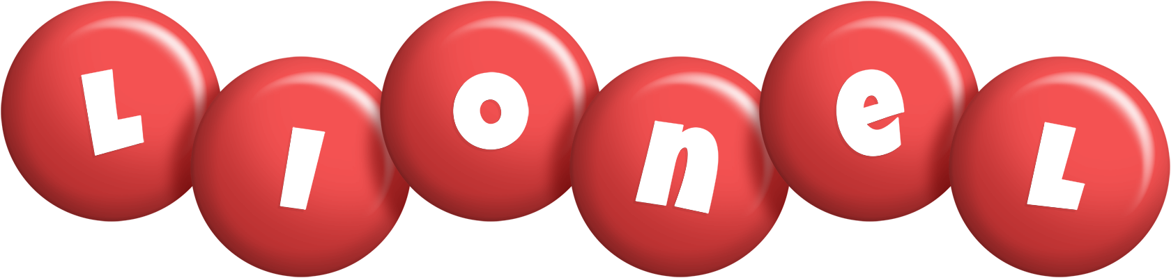 Lionel candy-red logo