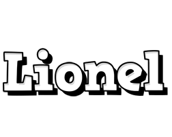 Lionel snowing logo