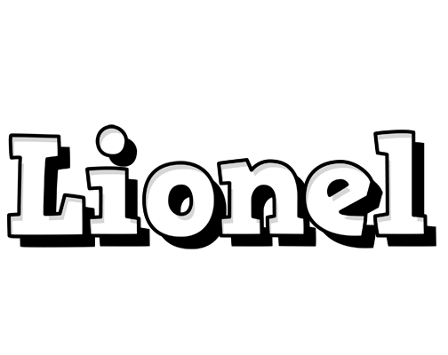 Lionel snowing logo