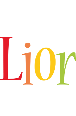 Lior birthday logo