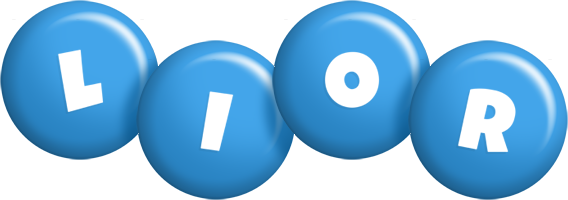 Lior candy-blue logo