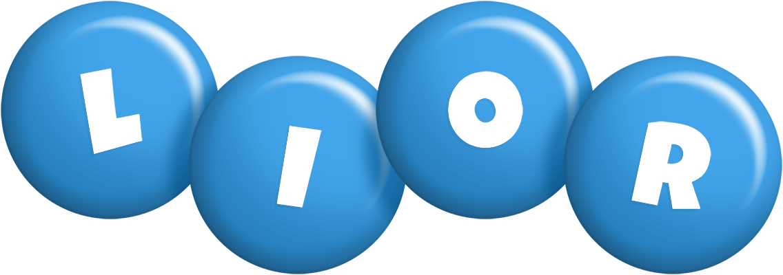 Lior candy-blue logo