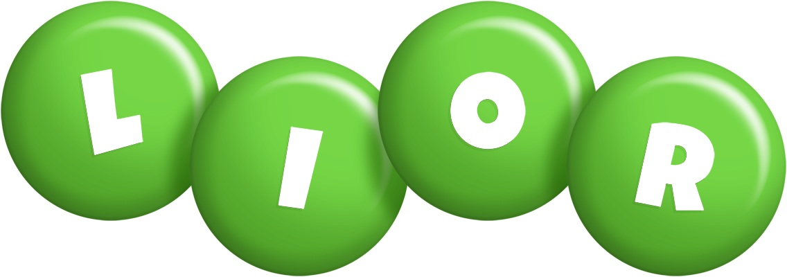 Lior candy-green logo