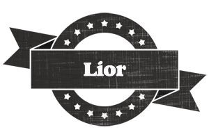 Lior grunge logo