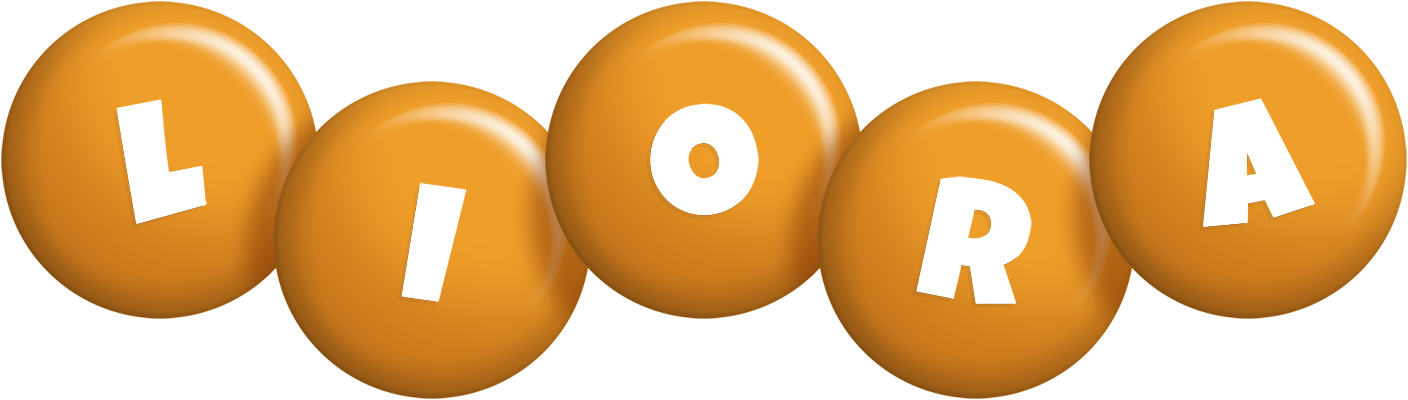 Liora candy-orange logo