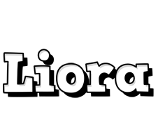 Liora snowing logo