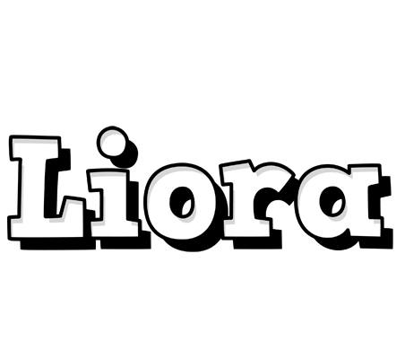 Liora snowing logo