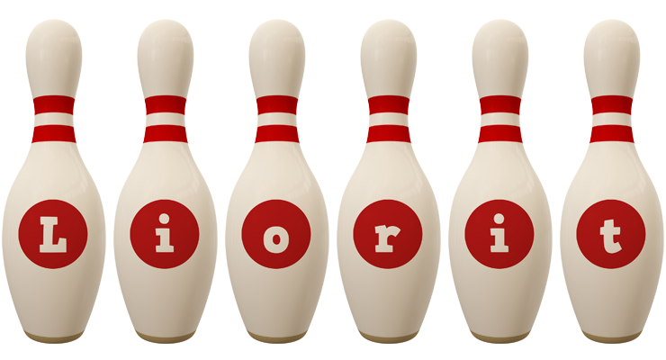 Liorit bowling-pin logo