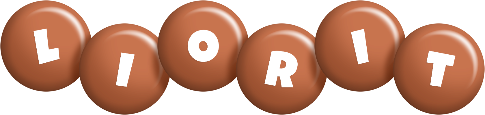 Liorit candy-brown logo