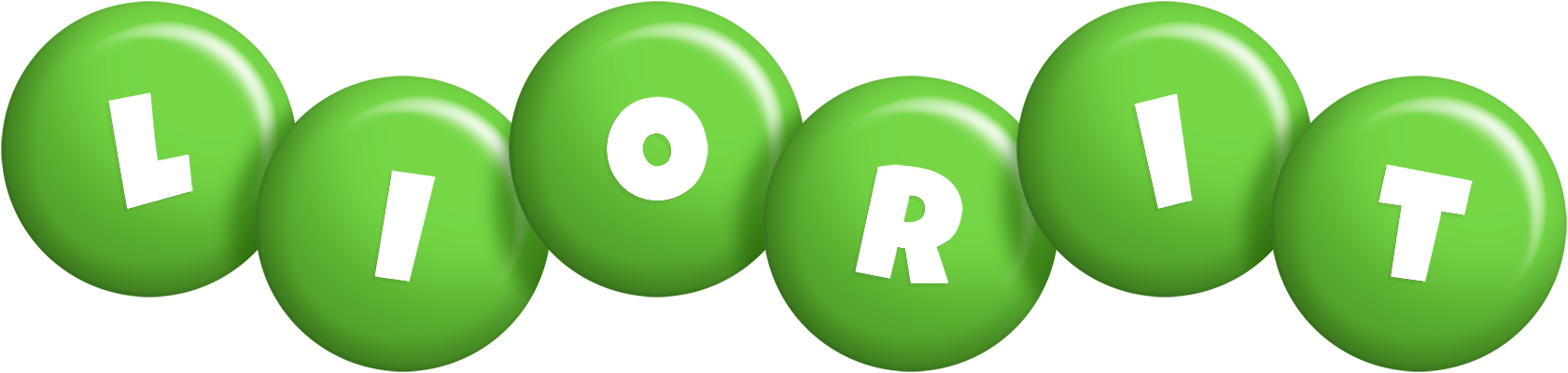 Liorit candy-green logo