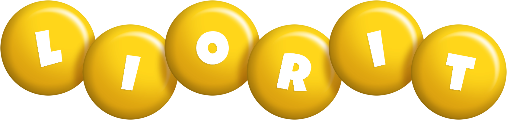 Liorit candy-yellow logo