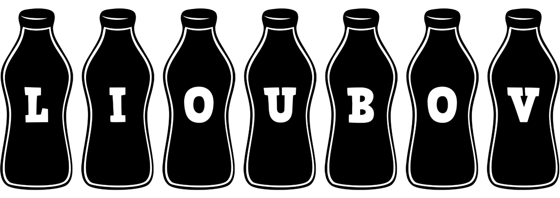 Lioubov bottle logo