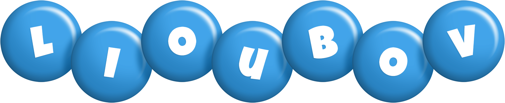 Lioubov candy-blue logo