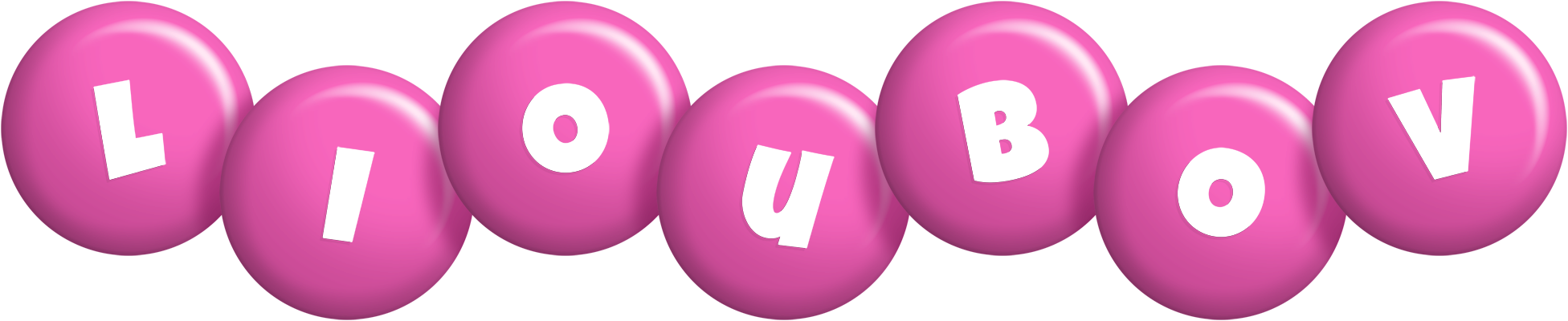 Lioubov candy-pink logo