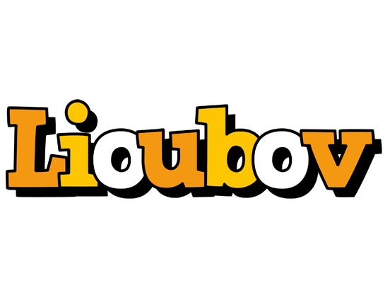 Lioubov cartoon logo
